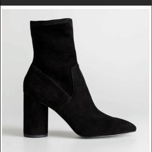 Other Stores Suede Ankle Heels in size 38EU/ 8US